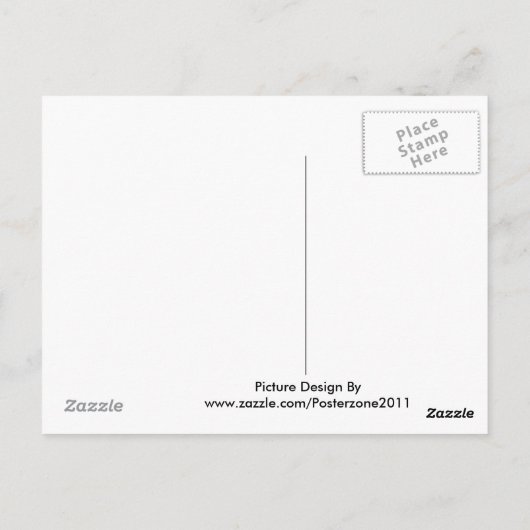 Postkarte (Rückseite)