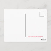 Postkarte (Rückseite)