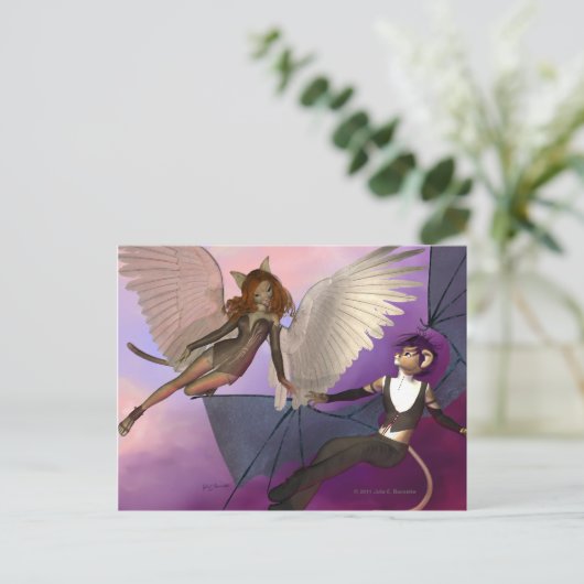 Postkarte (Stehend Vorderseite)