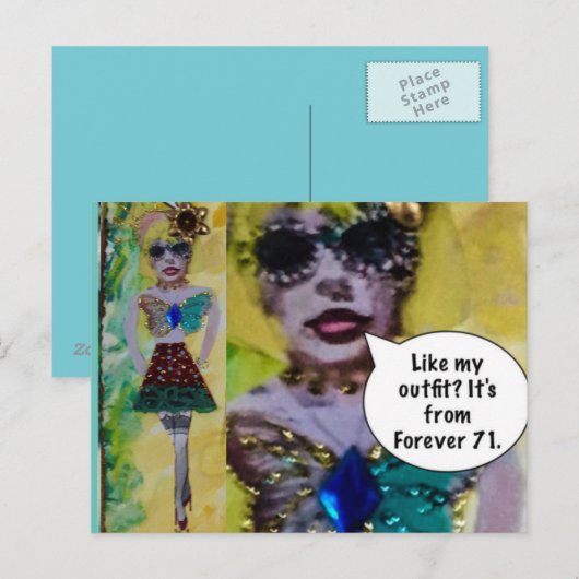 Postkarte (Vorne/Hinten)