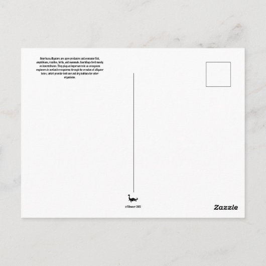 Postkarte (Rückseite)