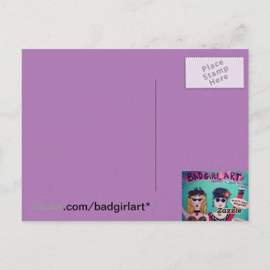 Postkarte (Rückseite)