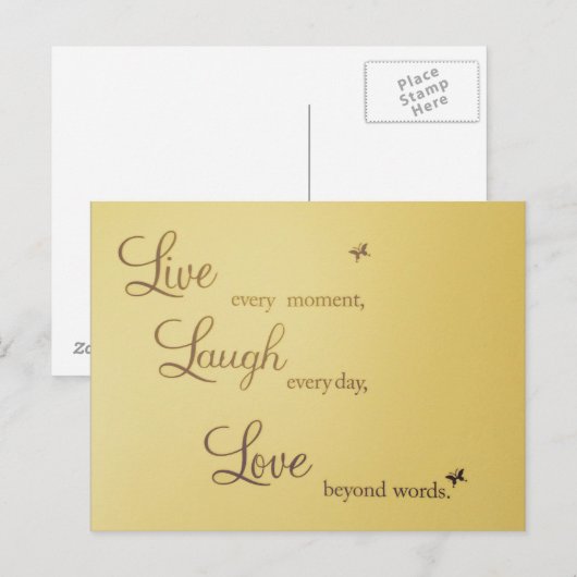 Postkarte (Vorne/Hinten)