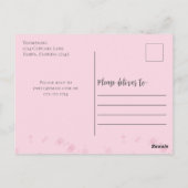 Postkarte (Rückseite)