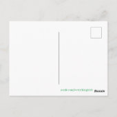 Postkarte (Rückseite)