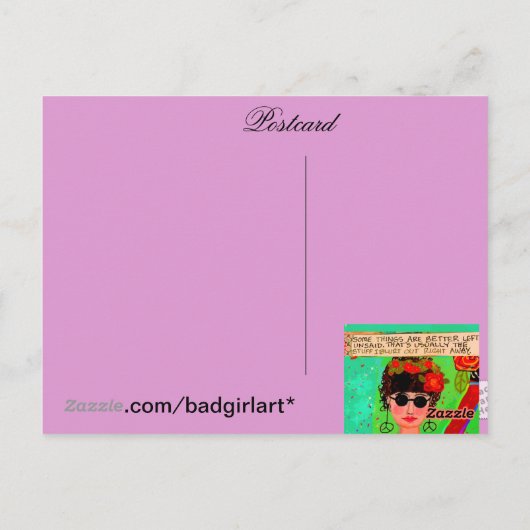 POSTKARTE (Rückseite)