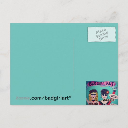 Postkarte (Rückseite)