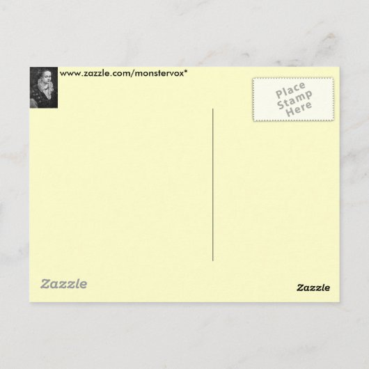 Postkarte (Rückseite)