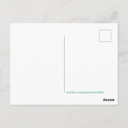 Postkarte (Rückseite)