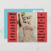 POSTKARTE (Vorne/Hinten)