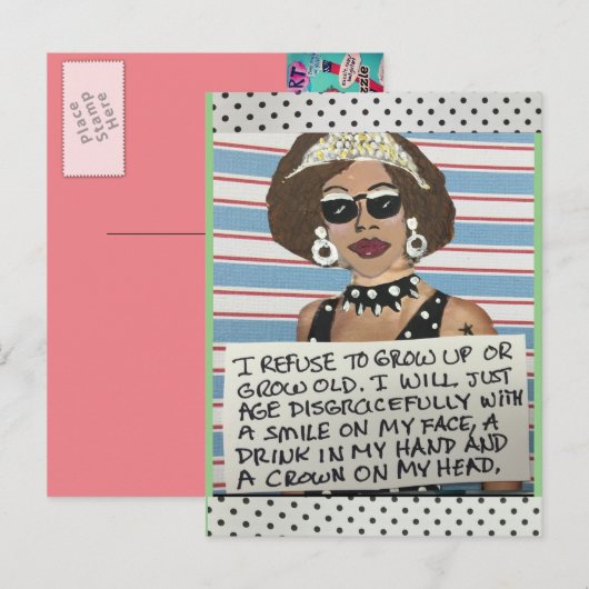 Postkarte (Vorne/Hinten)