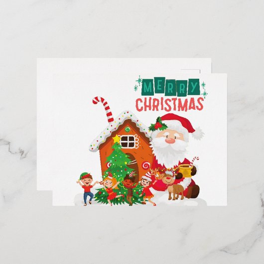 Postkarte (Vorderseite/Rückseite)