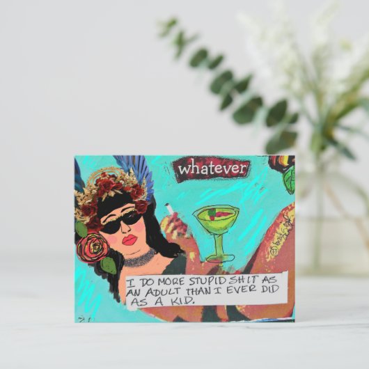 Postkarte (Stehend Vorderseite)