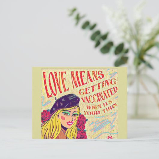 Postkarte (Stehend Vorderseite)