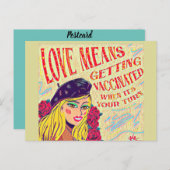 Postkarte (Vorne/Hinten)