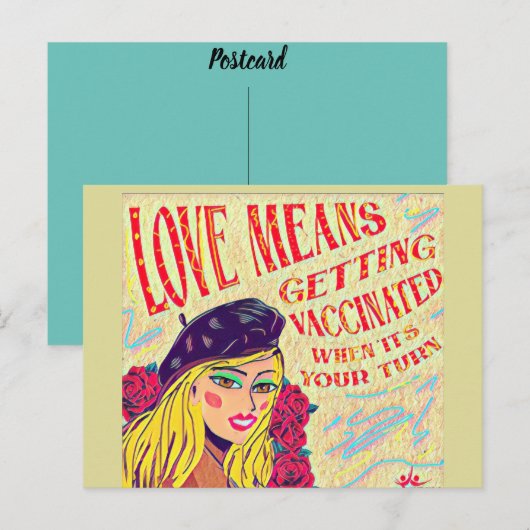 Postkarte (Vorne/Hinten)