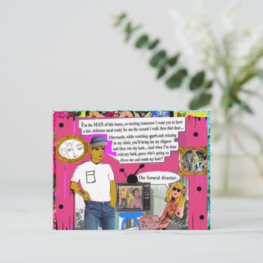 Postkarte (Stehend Vorderseite)