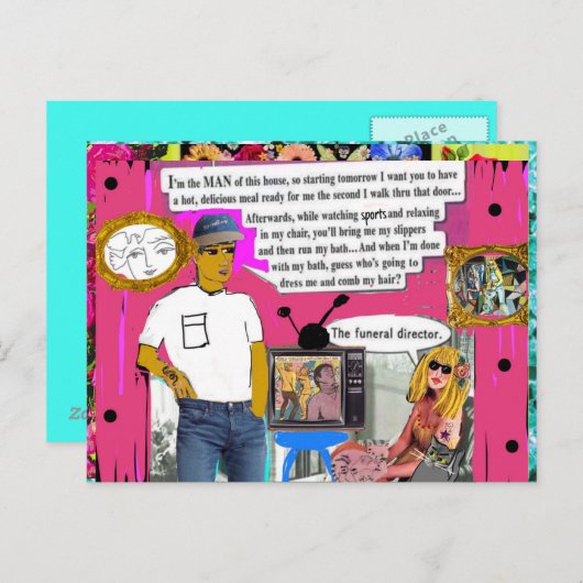 Postkarte (Vorne/Hinten)