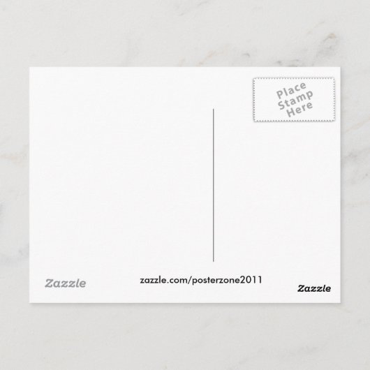 Postkarte (Rückseite)