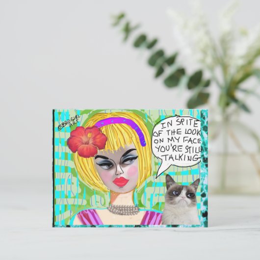 Postkarte (Stehend Vorderseite)