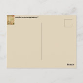 Postkarte (Rückseite)