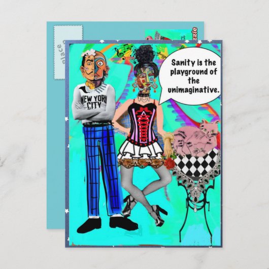 POSTKARTE (Vorne/Hinten)