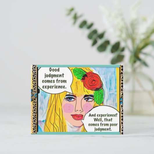 Postkarte (Stehend Vorderseite)