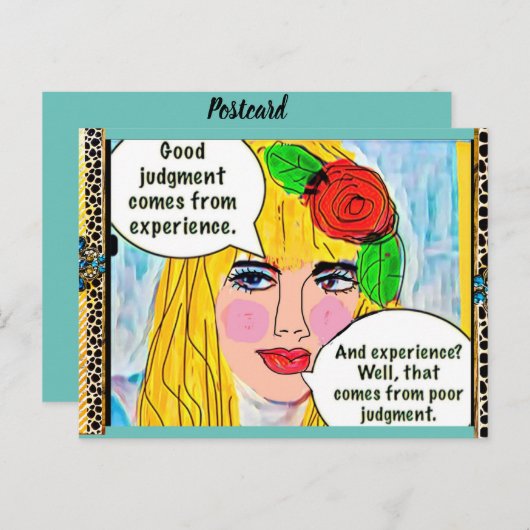 Postkarte (Vorne/Hinten)