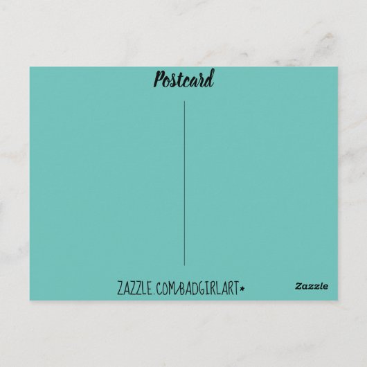 Postkarte (Rückseite)