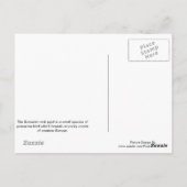 Postkarte (Rückseite)