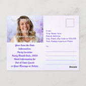 Postkarte (Rückseite)