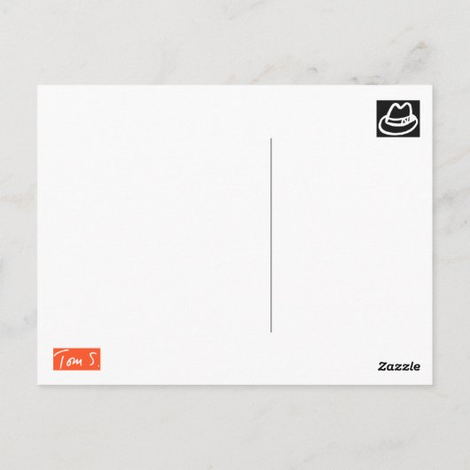 Postkarte (Rückseite)