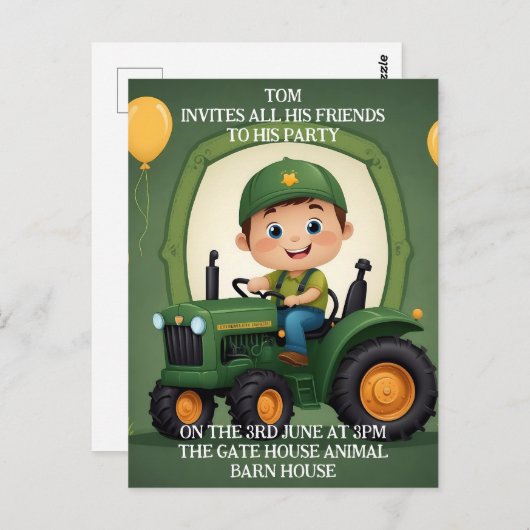 Postkarte (Vorne/Hinten)