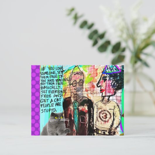 Postkarte (Stehend Vorderseite)