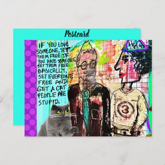 Postkarte (Vorne/Hinten)