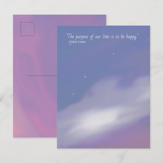 Postkarte (Vorne/Hinten)