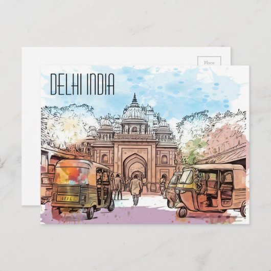 Postkarte (Vorne/Hinten)