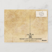 Postkarte (Rückseite)