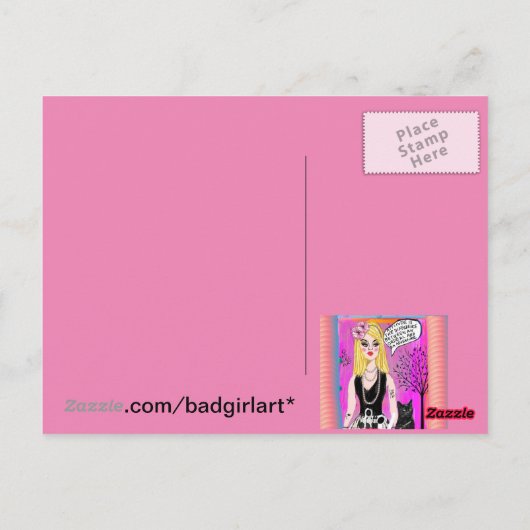 Postkarte (Rückseite)