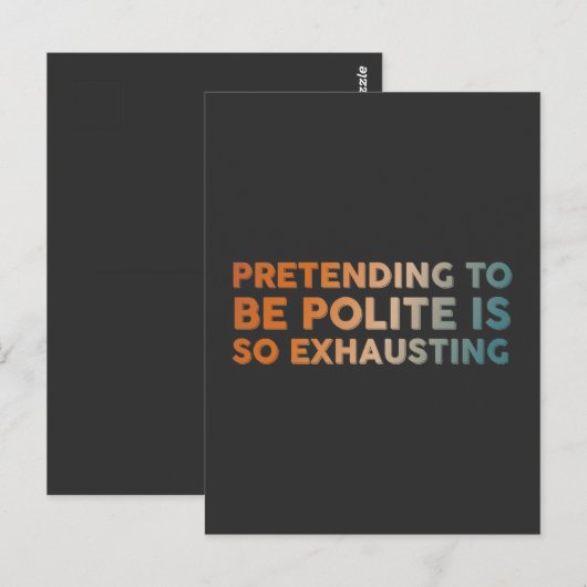 Postkarte (Vorne/Hinten)