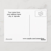 Postkarte (Rückseite)