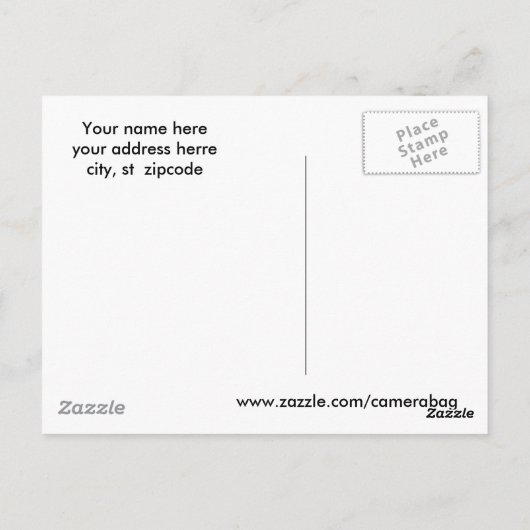 Postkarte (Rückseite)