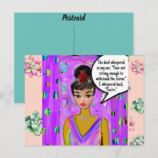 Postkarte (Vorne/Hinten)