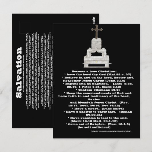 Postkarte (Vorne/Hinten)