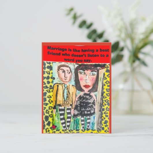 Postkarte (Stehend Vorderseite)