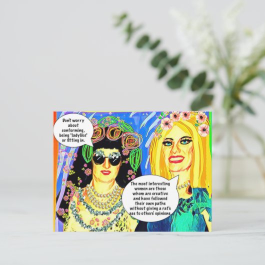 Postkarte (Stehend Vorderseite)