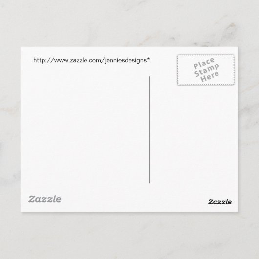 Postkarte (Rückseite)