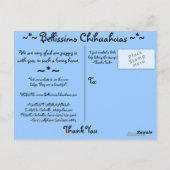 Postkarte (Rückseite)