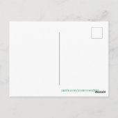 Postkarte (Rückseite)