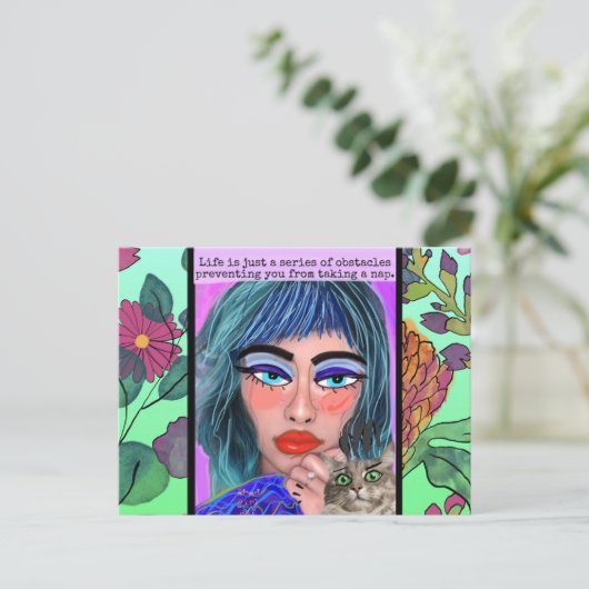 Postkarte (Stehend Vorderseite)